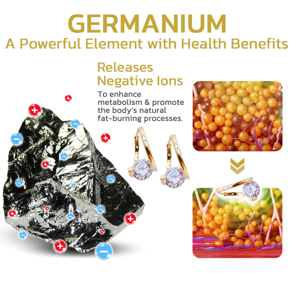 🔥 LETZTER TAG DER AKTION - 80% RABATT Lymphvity MagneTherapy Germanium Histone Ohrringe
